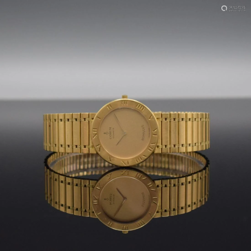 CORUM 18k yellow gold gents wristwatch ROMULUS