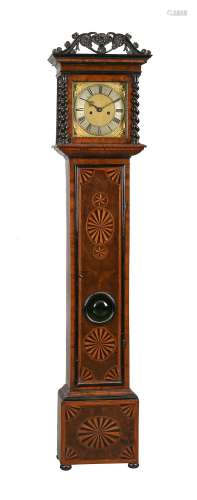 A fine Charles III olivewood and parquetry inlaid oyster eig...