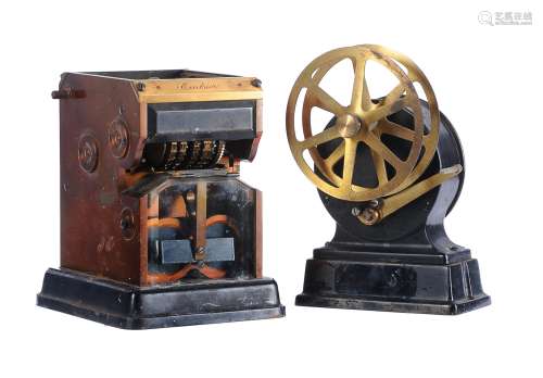 An ‘Excelsior’ telegraphic date and time stamping machine