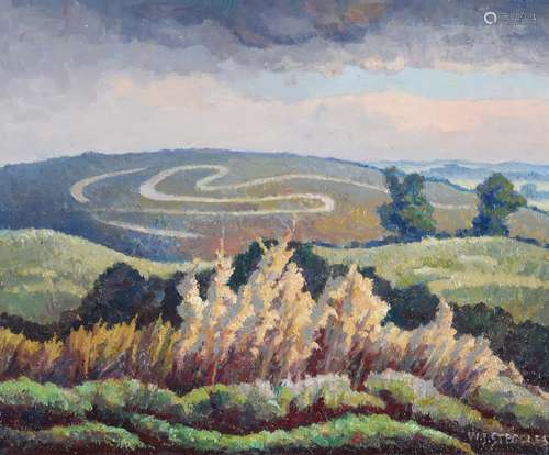 λ Walter Steggles (British 1908-1997), Dorset Landscape