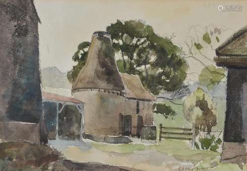 λ Elwin Hawthorne (British 1905-1954) , Adam's Farm, Crowbor...