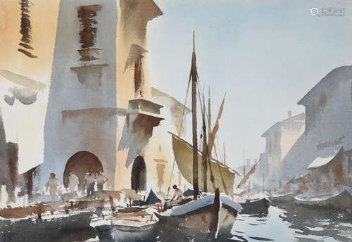 λ Edward Seago (British 1910-1974), Summer Morning, Chioggia