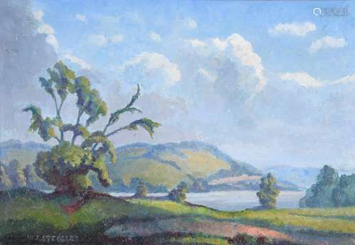 λ Walter Steggles (British 1908-1997), Wye Valley near Heref...