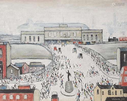 λ L.S. Lowry (British 1887–1976), Station Approach, £1,500 -...