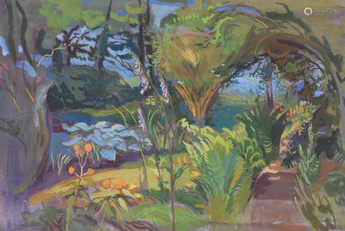 λ Phyllis Bray (British 1911-1991), The Artist's Garden, Wye...