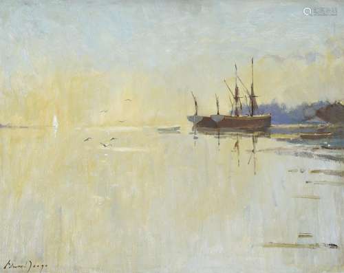 λ Edward Seago (British 1910-1974), First on the Tide