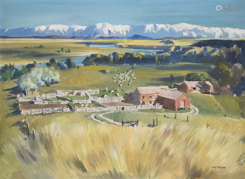 Peter McIntyre (New Zealander 1910-1995), A central Otago sh...