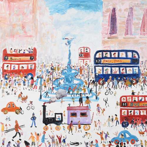 λ Simeon Stafford (British b. 1956), Piccadilly Chaos