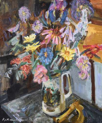 λ Katherine Church (British 1910-1999), Summer Flowers in a ...