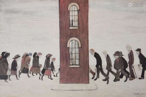 λ Laurence Stephen Lowry (British 1887-1976), Meeting Point