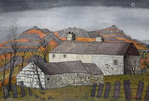 λ Fred Uhlman (British 1901-1985), Welsh Cottages