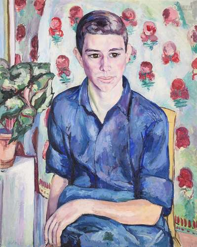 λ Edward Wolfe (British 1897-1981), Portrait of Ivan Smodlak...