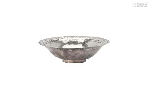 A scarce Arts and Crafts hammered circular small bowl by Phi...