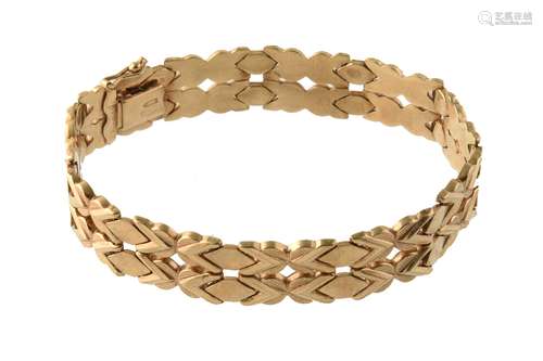 A 1960s 9 carat gold bracelet