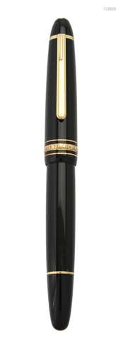 Montblanc, Mesieterstuck, a black ball point pen