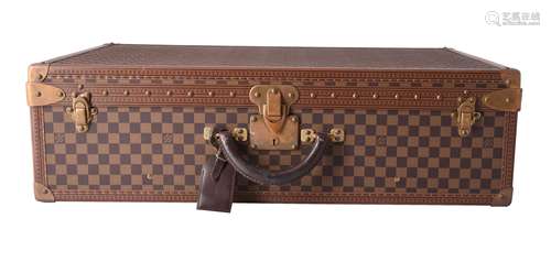 Louis Vuitton, Damier, a hard shell suitcase