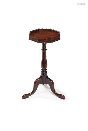 A George II mahogany urn stand