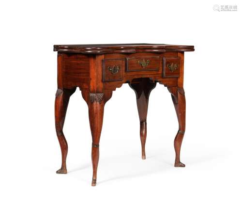 A George I exotic hardwood tea table