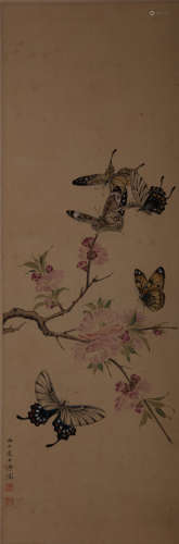 CHINESE PAINTING AND CALLIGRAPHY, INSECTS AND FLOWERS