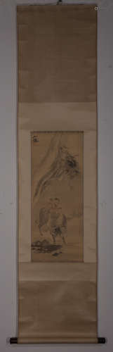 CHINESE PAINTING AND CALLIGRAPHY, COWHERD BOY