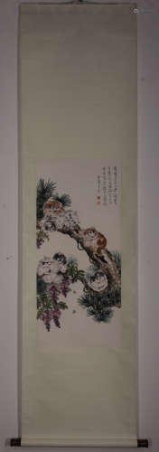 CHINESE PAINTING AND CALLIGRAPHY, CATS