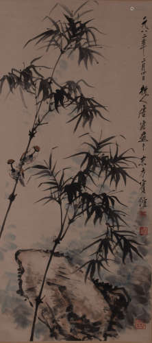 CHINESE PAINTING AND CALLIGRAPHY, BAMBOO