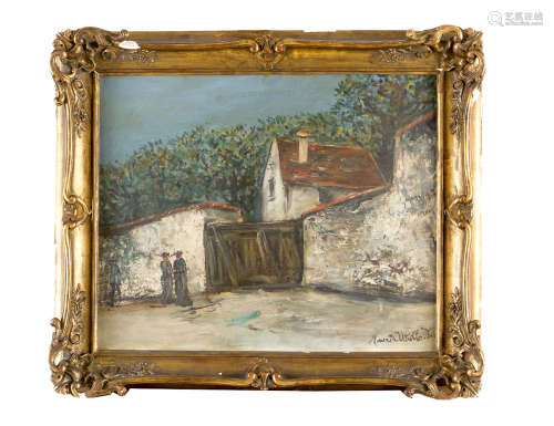 Maurice Utrillo (1883-1955)-attributed