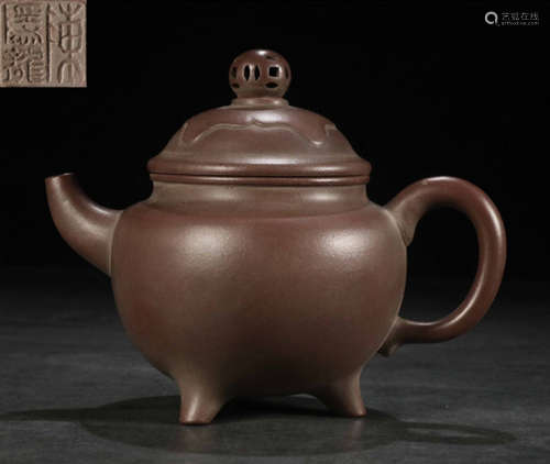 CHENYINGLONG MARK ZISHA TEA POT