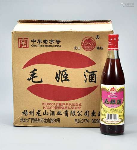 龙山毛姬酒37°