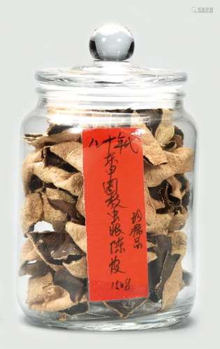 80年代  东甲圈枝虫眼陈皮  珍藏品  药用价值极高