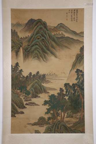 chinese painting by liu huangzi