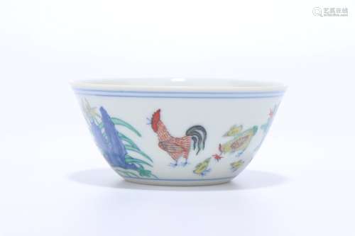 chinese blue and white doucai porcelain 