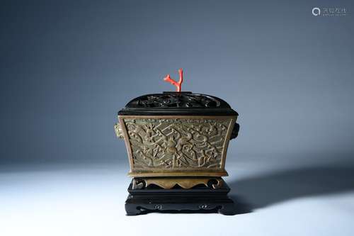 chinese bronze incense burner