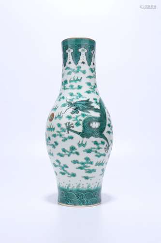 chinese green glazed porcelain 