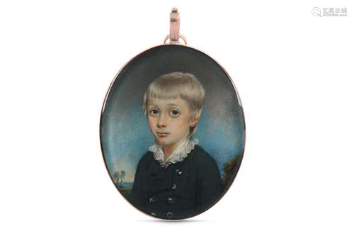 EDWARD BURCH R.A (BRITISH circa 1730-1814) Portrait miniatur...