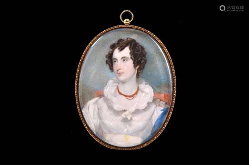 ANDREW ROBERTSON (BRITISH 1777-1845) Portrait miniature of a...