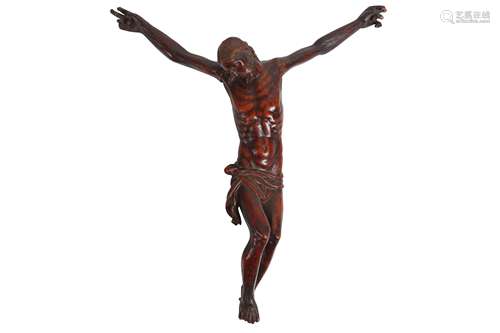 A LATE 17TH CENTURY FLEMISH OR FRENCH BOXWOOD CORPUS CHRISTI