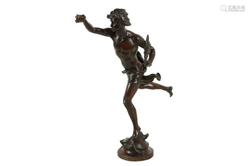 JEAN-BAPTISTE GERMAIN (FRENCH, 1841-1910): A BRONZE FIGURE O...