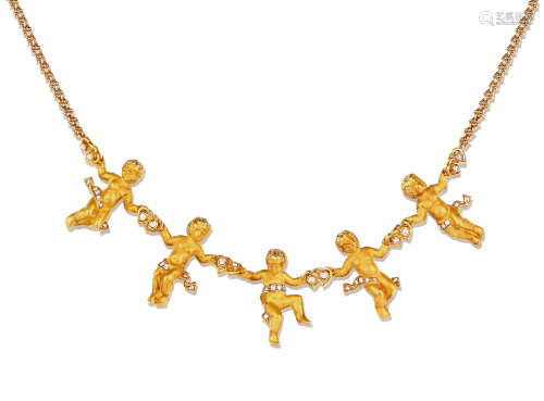 卡瑞拉•卡瑞拉设计 「小天使」项链