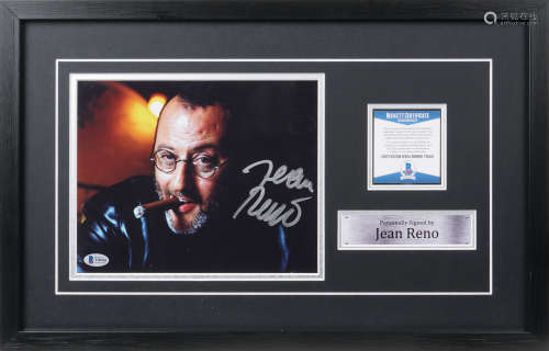 让·雷诺（Jean Reno）亲笔签名照片