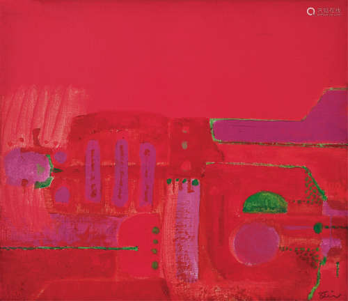 周长江（b.1954） 互补系列 布面油画