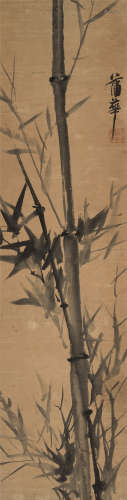 蒲华（1832～1911） 墨竹 立轴 水墨纸本