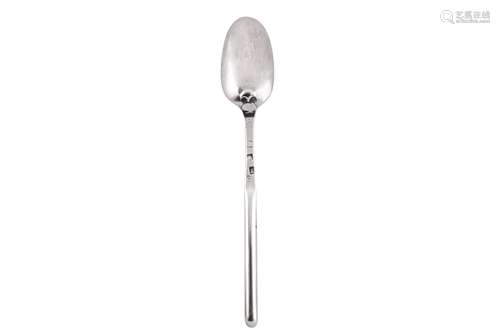 A George II sterling silver marrow scoop spoon, London 1738 ...