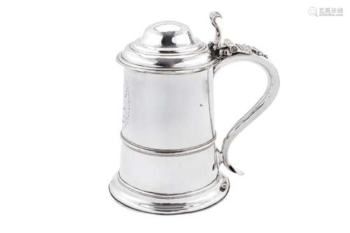 A George III Old Sheffield Silver Plate tankard, Sheffield c...