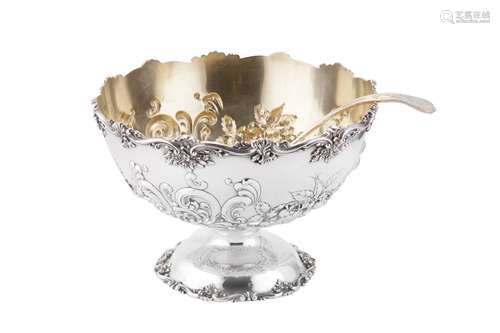 A 20TH CENTURY AMERICAN STERLING SILVER PUNCH BOWL, BOSTON B...