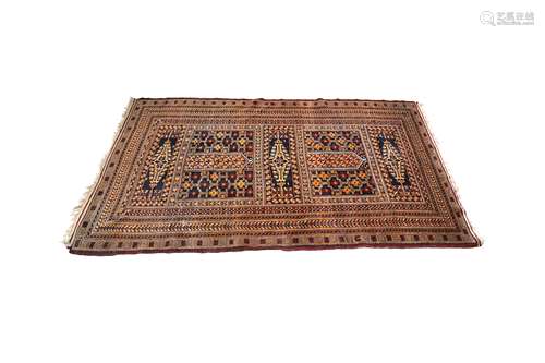 A BALOUCH PRAYER RUG, NORTH-EAST PERSIA