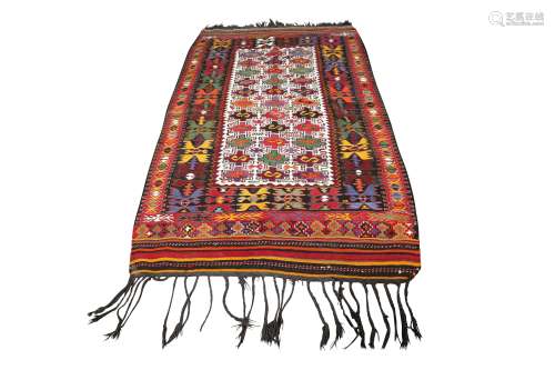 A KILIM, POSSIBLY TURKISH, 20TH CENTURY