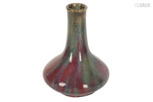 A CHINESE FLAMBE VASE, QING DYNASTY,