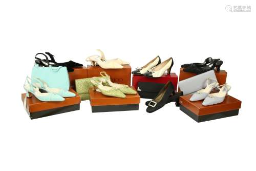 A COLLECTION OF VINTAGE COUTURE SHOES