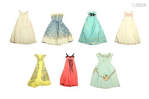 A COLLECTION OF 1950s VINTAGE DRESSES